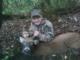 Bradlee's first deer ever. With his crossbow. 55yds. Amazing!